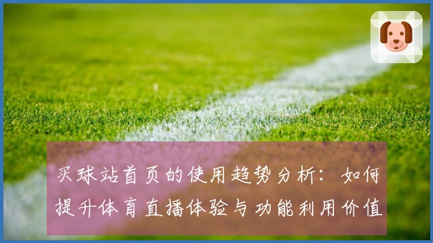 买球站首页的使用趋势分析：如何提升体育直播体验与功能利用价值